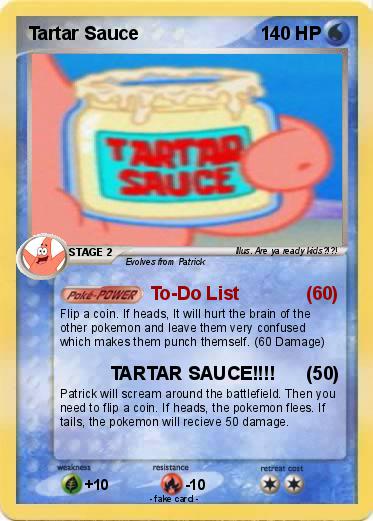 Pokemon Tartar Sauce