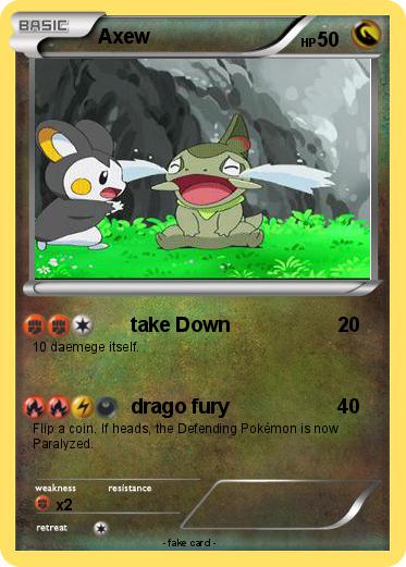 Pokemon Axew