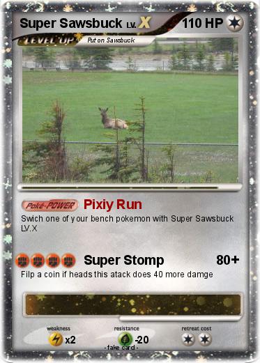 Pokemon Super Sawsbuck