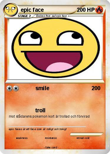 Pokemon epic face