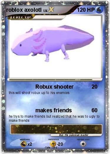 Pokemon roblox axolotl