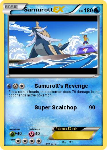 Pokemon Samurott