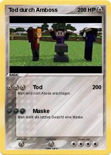 Pokemon Tod durch Amboss