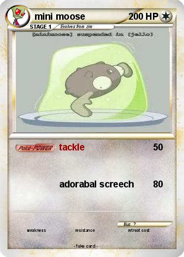 Pokemon mini moose