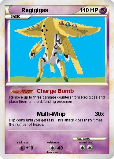 Pokemon Regigigas