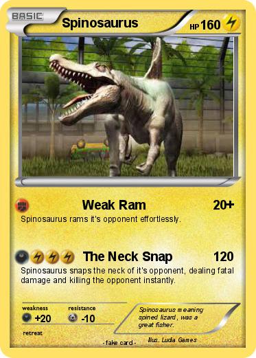 Pokemon Spinosaurus