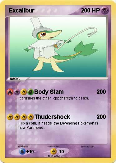 Pokemon Excalibur