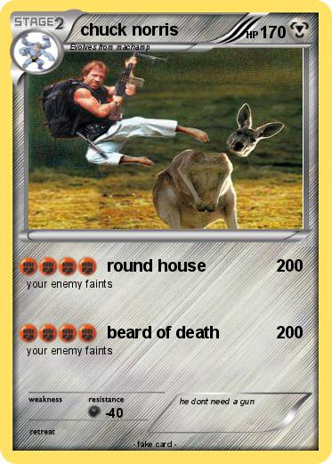 Pokemon chuck norris