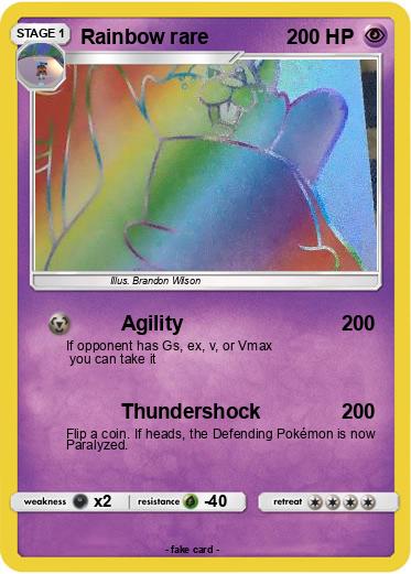Pokemon Rainbow rare