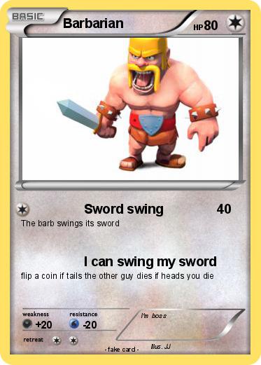 Pokemon Barbarian