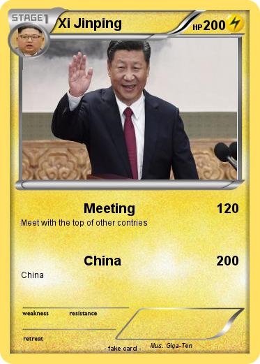 Pokemon Xi Jinping