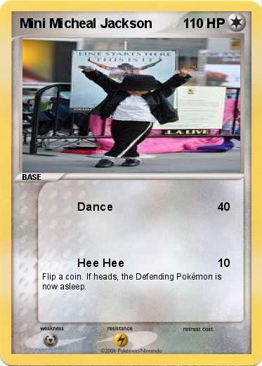 Pokemon Mini Micheal Jackson  