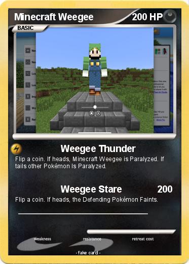 Pokemon Minecraft Weegee