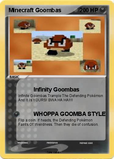Pokemon Minecraft Goombas