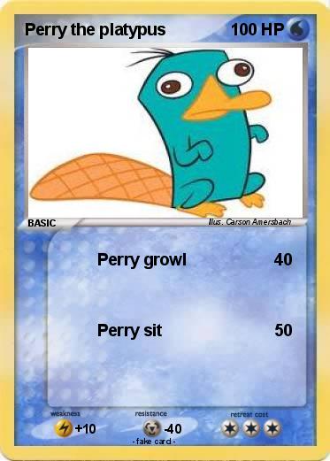 Pokemon Perry the platypus