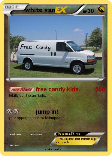 Pokemon white van