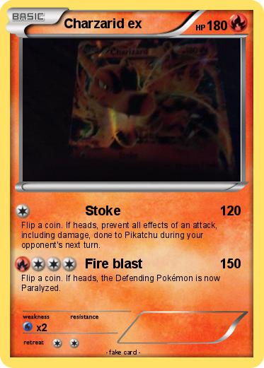 Pokemon Charzarid ex