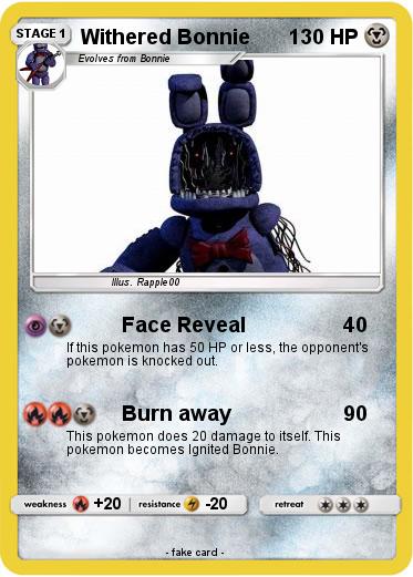 Pokemon Withered Bonnie