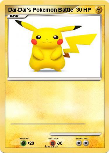 Pokemon Dai-Dai's Pokemon Battle