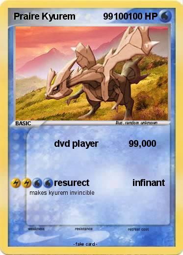 Pokemon Praire Kyurem           99100