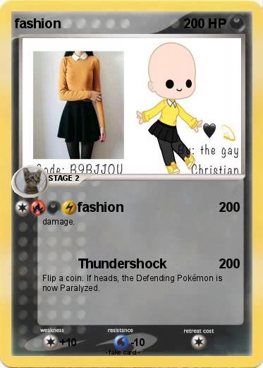 Pokemon fashion