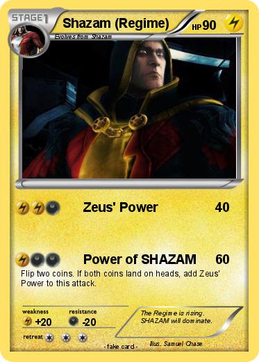 Pokemon Shazam (Regime)