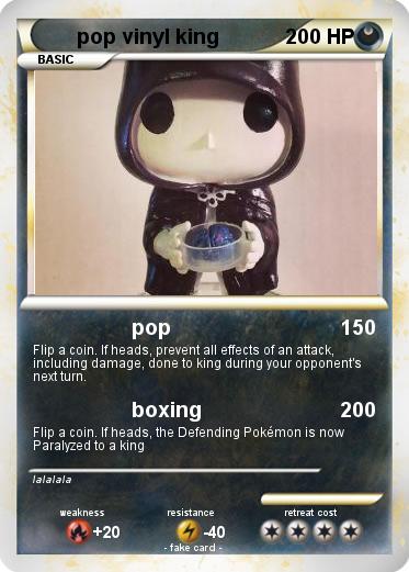 Pokemon pop vinyl king