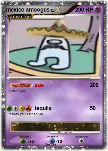 Pokemon mexico amoogus