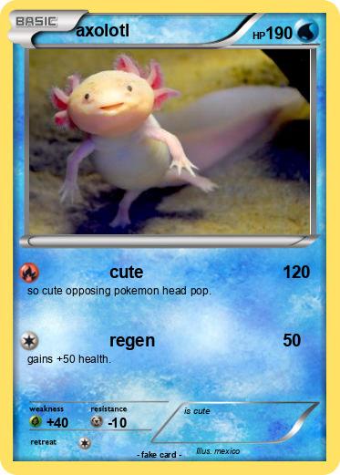 Pokemon axolotl