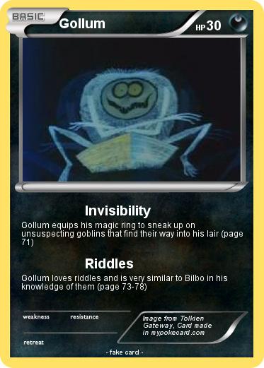 Pokemon Gollum