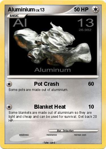 Pokemon Aluminium