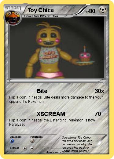 Pokemon Toy Chica
