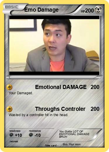 Pokemon Emo Damage