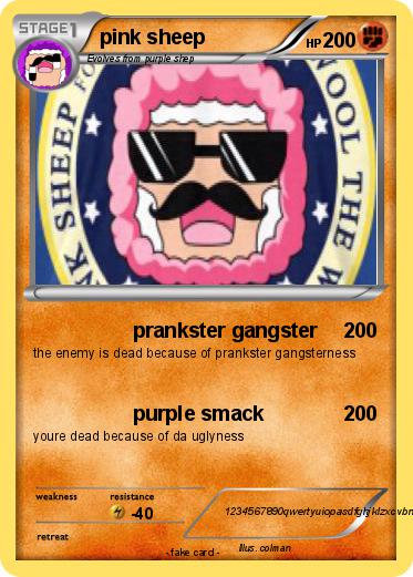 Pokemon pink sheep