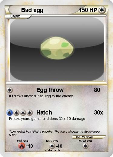 Pokemon Bad egg
