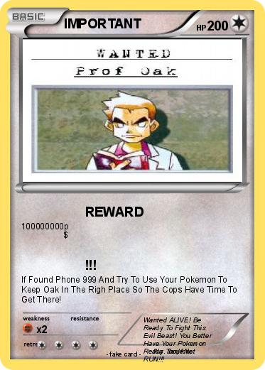 Pokemon IMPORTANT