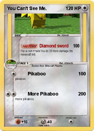 Pokemon You Can't See Me.