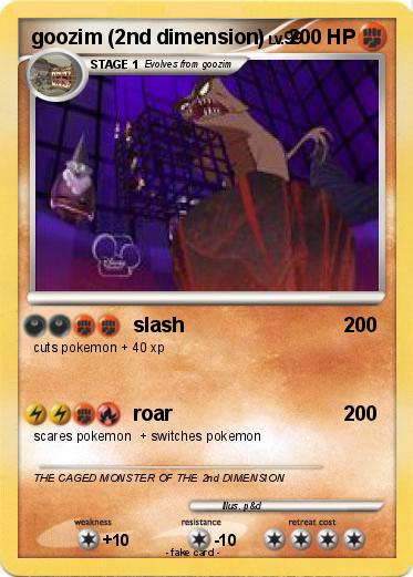 Pokemon goozim (2nd dimension)