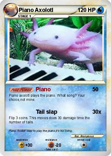 Pokemon Piano Axolotl