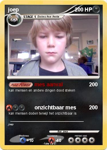 Pokemon joep