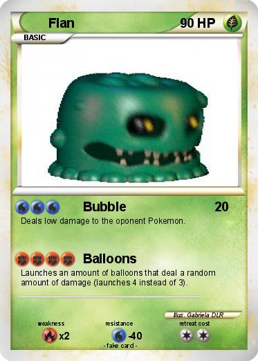 Pokemon Flan