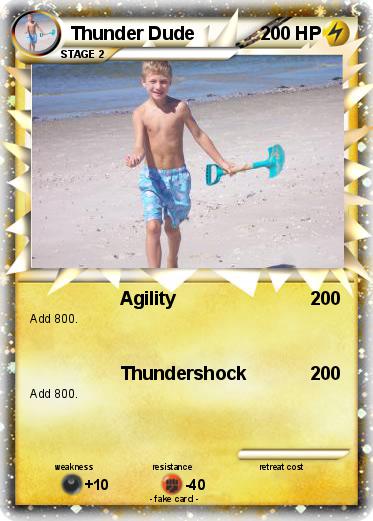 Pokemon Thunder Dude