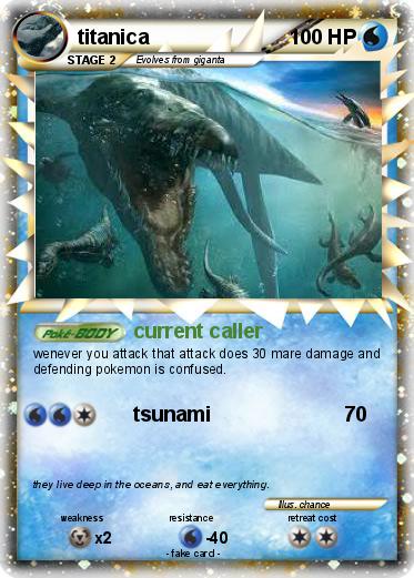 Pokemon titanica