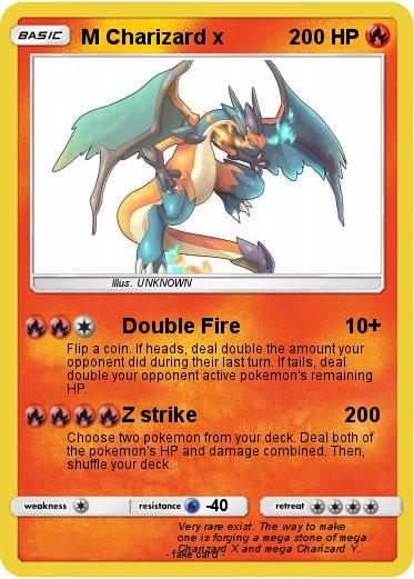 Pokemon M Charizard x