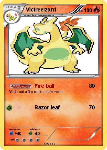 Pokemon Victreeizard