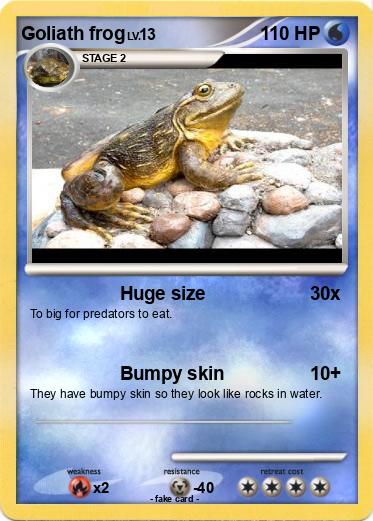 Pokemon Goliath frog