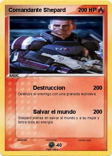 Pokemon Comandante Shepard