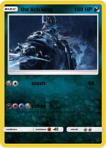 Pokemon the lich king