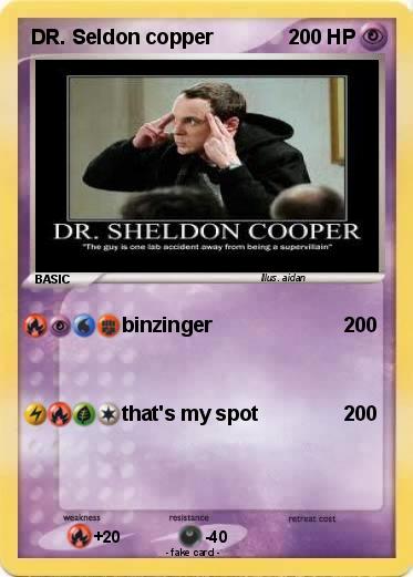 Pokemon DR. Seldon copper