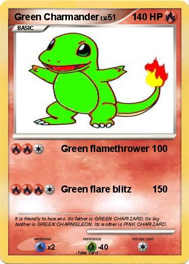 Pokemon Green Charmander